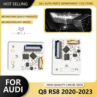 4M8941475A Pour Audi Q8 RS8 2020-2023 Carte LED de phare DRL Angel Eye, puce de source lumineuse, contrôleur de phare, ballast 4M8941475