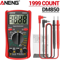 ANENG Smart Multimeters Professional Automatic AC/DC Votage Tester 1999 Counts Ohm Ammeter DM850 Detector ResistanceTest Tools