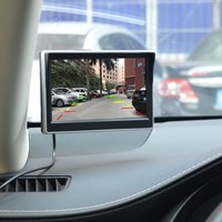 4.3"/5" Inch Monitor HD Car Rear View Folding HD LCD Video Auto Parking Display for Vehicle Truck Van RV Reversing Backup Camera