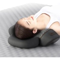 Heated Vibration U-Shape Neck Massage Pillow Cervical Relief Portable Travel Office Cushion