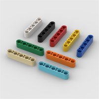 10PCS Puzzle Particle 32316 Liftarm Building Blocks Kit Thick 1x5 Connector With Hole Brick Toy Children Gifts