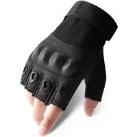 AliExpress NONE 1Pair Men's Tactical Thumb Tactical Fingerless Gloves for Outdoor Sports Shooting Hunting Airsoft & Cycling
