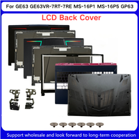 New For Kailxuling GE63 GE63VR-7RT-7RE MS-16P1 MS-16P5 GP63LCD Back Cover/Bezel/Palmrest/Bottom/Hinges/Upper shell with keyboard