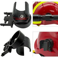 F2 Flashlight Holder Head Wear Flashlight Holder Rotatable Head-mounted Flashlight Holder