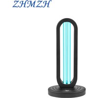 220V 38W High Ozone Remote Control Ultraviolet Sterilizing Lamp UVC 254nm Quartz Germicidal Lamp UV Disinfection Light
