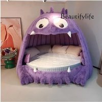 S Europen Heavy Queen Bed Double House Designer Round Big Princesse Adults Beds Children King Size Modern Cama De Casal Furnitur