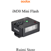 Godox iM30 Mini Camera Flash for Canon Fuji f1-230 Sony zv1 zve10 Ricoh gr3 Nikon Panasonic Olympus Pentax Most SLR Cameras