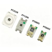 20-100pcs SMD Photoresistor PT0603 PT0805 PT1206 PT3528 PT1210 Sensor environment-friendly triode