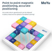 Digital Slide Magnetic Puzzle Puzzle Toys Sliding Block Puzzle Number Sliding Puzzle Game Educational Toys Educational Kids Toy