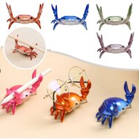 Pen Holder Ornament Desk Crab Pen Holder, Creative Crab Pen Holder, Crabs Bracket Storage Office Desk Display Decor