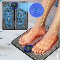 Intelligent Foot Massager Pulse Therapy Electric Foot Muscle Massage Pad USB Charging Convenient Fast Suitable for Home Travel