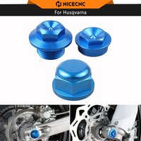 NICECNC M20x1,5 Vorder-Hinterrad-Achsen-Kontermutter-Schraube für Husqvarna TE300 TE250 FE350 FE450 FE501 TX300 TC 125 250 2016–2023
