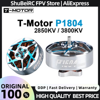 T-MOTOR P1604 Brushless Motor KV2850 KV3800 4S~6S 2mm Shaft Diameter 9*9mm Holes for 3.5inch RC FPV Freestyle Racing Drones