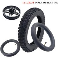 AliExpress NONE 12 1/2X2.75 wheel Tyre 12.5 X 2.75 Outer Tire or Inner Tube for 49cc Motorcycle Mini Dirt Bike MX350 MX400 Scooter Wheel