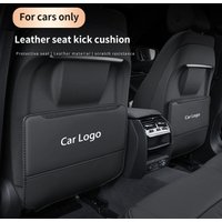 Polestar 1 2 3 4 5 2023 2024 Car Seat Backrest Protection Anti-kick Pad Seat Back Storage Bag Rear Organizer Auto Accessories