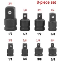1/4 3/8 1/2 3/4 Sockets impact wrench socket wrench socket Sleeve Ratchet Wrench Socket Adapter Air Crafts Ratchet Wrench Tools