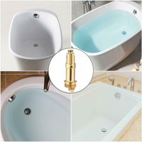 Click Clack Basin Waste Internal Spring Core with Brass Push Mechanism Fits Standard Basin Waste Threaded Fittings M8 and