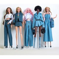 Hand made Designed styles Toy accessories Fashion dress clothes for your BaBi Xianxian FR 1/6 scale dolls