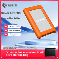 250GB/500GB/320GB USB 3.0 External Hard Drive HDD Metal Case with Silicone Cover Shockproof Portable Storage for PC Laptop Mac
