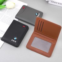 Car Iinterior Stickers Car Portable Wallet for BMW M Power X1X2 X3X5 X4 X6 X7 1 3 5 6 7 Series F40 E60 E90 F10 F15 F30 G20 G30