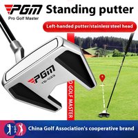 PGM TUG077 Golf Club Standing Putter Left Hand with Aiming Line and Ball Picking Function