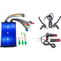Electric Bike Trike E-Scooter Brushless Motor Controller Kit 36V-72V 2000W-3000W with Throttle And Brake 45A-60A