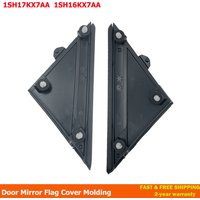 For FIAT 500 2012-2017 Molding Door Mirror Triangle Plate Cover Flag Cover Front Window A-pillar Triangle 1SH17KX7AA 1SH16KX7AA