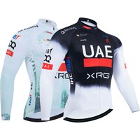 AliExpress EFAPEL New 2026 Cycling Jersey Winter UAE Team Bike Maillot Jacket Quick dry Ropa Ciclismo Summer Pro Bicycle Jersey Clothing
