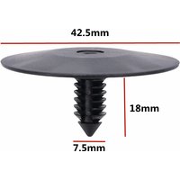 20Pcs For 7.5mm Hole OE: 3977775 3078511 20061875 Universal Car Engine Hood Panel Insulation Shield Retainer Fasteners Clips V28