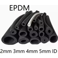 2mm 3mm 4mm 5mm ID EPDM O-type foam hollow round tube EMDP Round insert seal Versigard Ruberlon O-shaped sponge strip c
