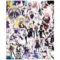 AliExpress GOGOTU 10/55PCS Chained Soldier Cartoon Stickers Cute Girl Sticker Waterproof Kids Toy Laptop Phone Guitar Cup Car Bike Anime Graffiti