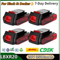 3500mAh Battery For Black&Decker LBXR20 20V Replacement Battery Lithium LB20 LBX20 LB2X4020-OPE LST220 Li-ion Power Tool Battery