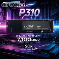 Crucial P310 1TB 2TB M.2 2280 PCIe Gen4 NVMe SSD,3D NAND Up to 7100MB/s Internal Drive for PC,OEM Package