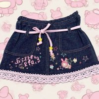 2026 Japanese Vintage Jean Skirts Women Casual A-Line Sweet Denim Skirt Female Outwear Party Elegant Clothing Harajuku