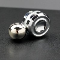 Adult Desktop Stress Relief Metal Fidget Toy Decompression Hypnosis Rotary Gyro Fingertip Toy Kinetic Round Spinner Gift