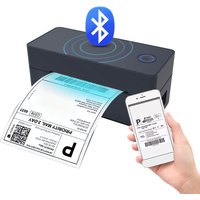 Wireless Bluetooth Thermal Desktop Shipping Label Printer 4x6 Support Android Mac iPhone Windows - Shipping Label Printer