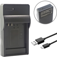 USB Battery Charger for Panasonic CGA-S009 Lumix DMC-FS15 FS25 FS30 FS33 FS4 FX68 FX70 FX75 FH22 FH3 FT3 FT4 TS2 TS3 TS4