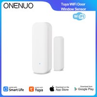 Tuya WiFi Door Window Sensor Smart Home Security Alarm Smart Life APP Monitoring Works with Alexa Google Home