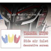Suitable for Yamaha MT09 modified side air intake decorative mesh 2017 2018 2019 2020 MT 09 air intake mesh