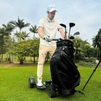 Affordable Aluminium Folding Golf Electric Trolley High Quality Mini Design Advanced Motor Power for Adults