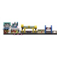 Ideas Movie City Skyline Architecture South Park Lost Better Call Saul Hot Game Street Structure View Sets Building Blocks Toys