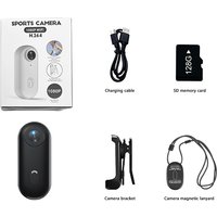 AliExpress 1080HD Mini Action Camera with Waterproof Shell WiFi Bike Camera Friendly Vlog Body Helmet Camera Thumb Size Premium Portable