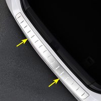 Stainless Steel Rear Bumper Protection Cover Trunk Sill Guard For Toyota Camry 2018-2026