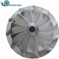 Turbo Billet Compressor Wheel RHV4 VT16 42mm 11 Blades 1515A170 For Mitsubishi Pajero Sport L200 2.5L 4D56U L200 Triton 3.2