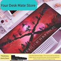 New Mouse Pad Honkai Star Rail Hysilens Evernight Large Computer Office Table Mats XXL Rubber Anti-slip Gaming Keyboard Mousepad