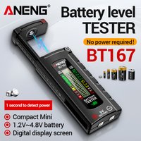 Battery Tester ANENG BT167 Detector Multifunctional Quickly Measure Battery Level ABS Plastic Precise Measurements Tester Tools
