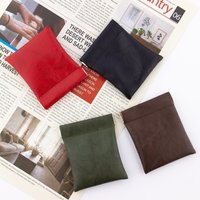 Mini Coin Purse with Clasp for Men & Women, Key Pouch, Card Holder, Earphone Organizer, Small Novelty Wallet