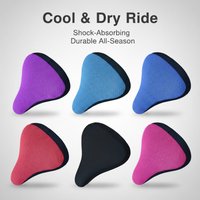 Related Products List Seat Cushion Cover 3D Bicycle Saddle Soft Bike Seat Cover Silicone Seat Cushion Breathable Cycling Saddle