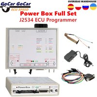 ECU FLASH JTAG Power Box funktioniert Openport J2534 JTAG Power Box-Anschlüsse, vollständige Adapter, funktioniert 3 Modi, grünes LED-Werkzeug