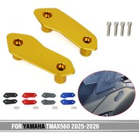 New Rearview Mirror Hole Cap For YAMAHA T-MAX TMAX 560 TECH-MAX 2025 2026 Rear View Side Mirrors Bracket Clamp Cover TMAX560